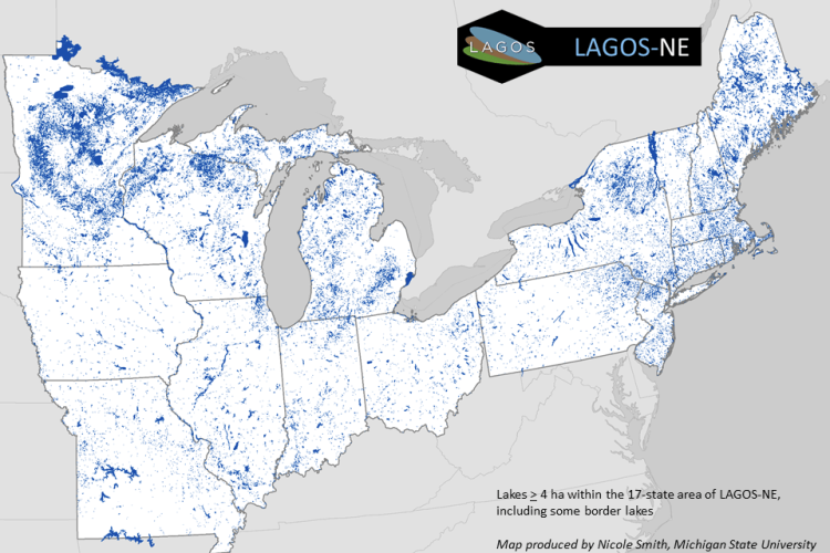 LAGOS-NE study extent